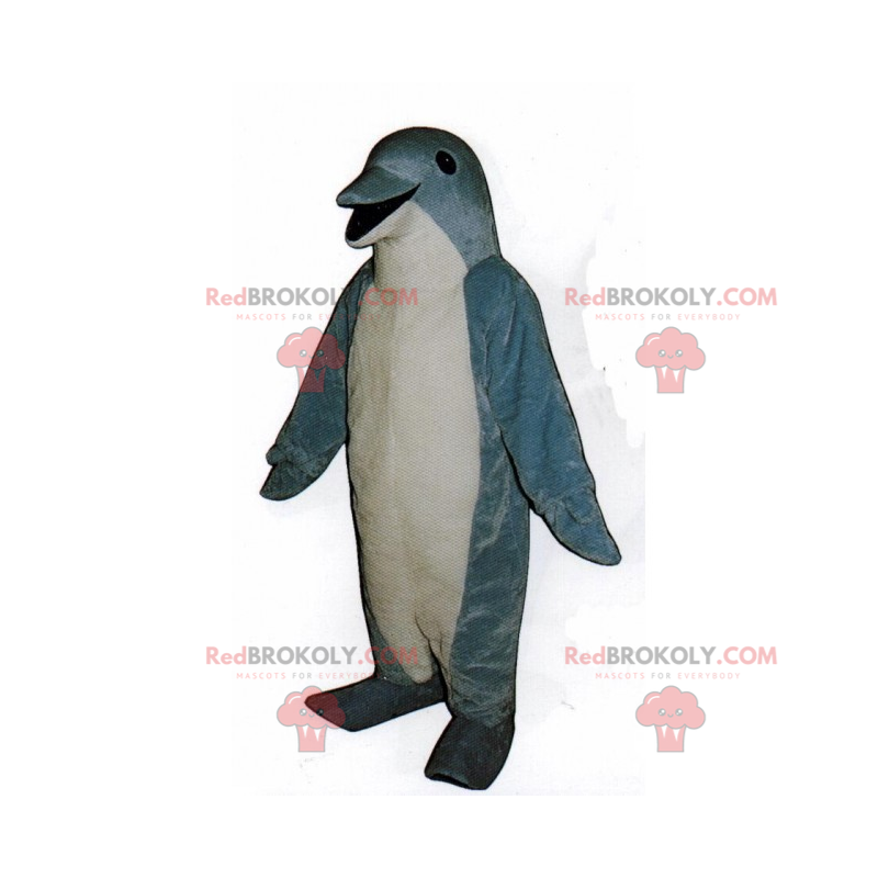 Kleine dolfijnmascotte - Redbrokoly.com
