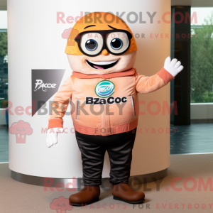 Peach Soda Can maskot...
