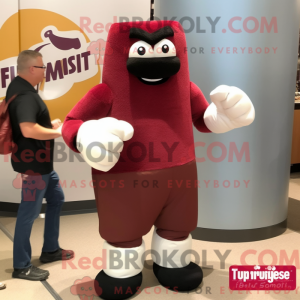 Maroon Boxing Glove...