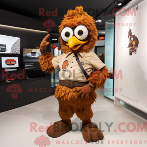 Figura de máscara de frango...