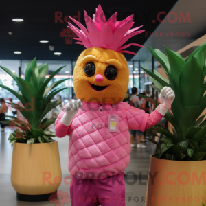 Disfraz de mascota de Pink...