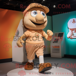 Tan Phone maskot kostume...