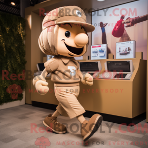 Costume de mascotte de Tan...