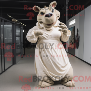 Beige Rhinoceros...
