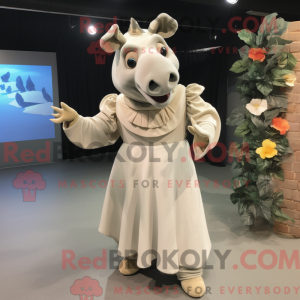 Beige Rhinoceros...