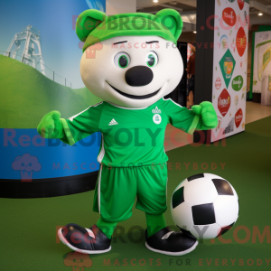 Forest Green Soccer Ball...