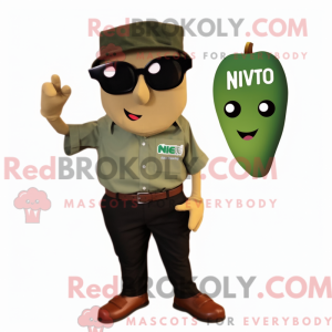 Postava maskota Olive...