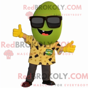 Olive Nachos Maskottchen...