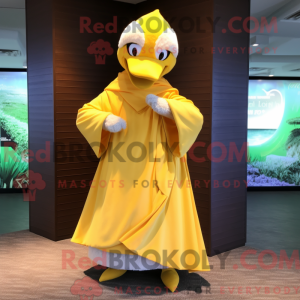 Yellow Swans maskot kostume...