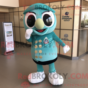 Disfraz de mascota Teal...
