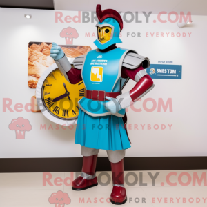 Turkis Swiss Guard maskot...