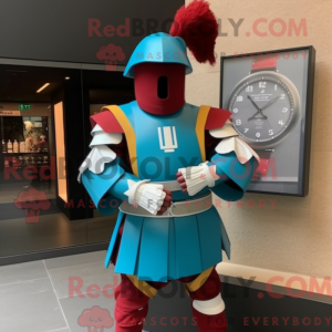 Turkis Swiss Guard maskot...