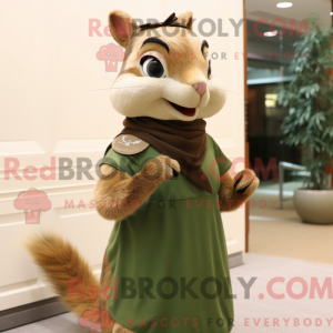 Máscara Oliven Chipmunk com...