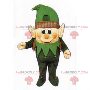 Mascotte de petit elfe - Redbrokoly.com