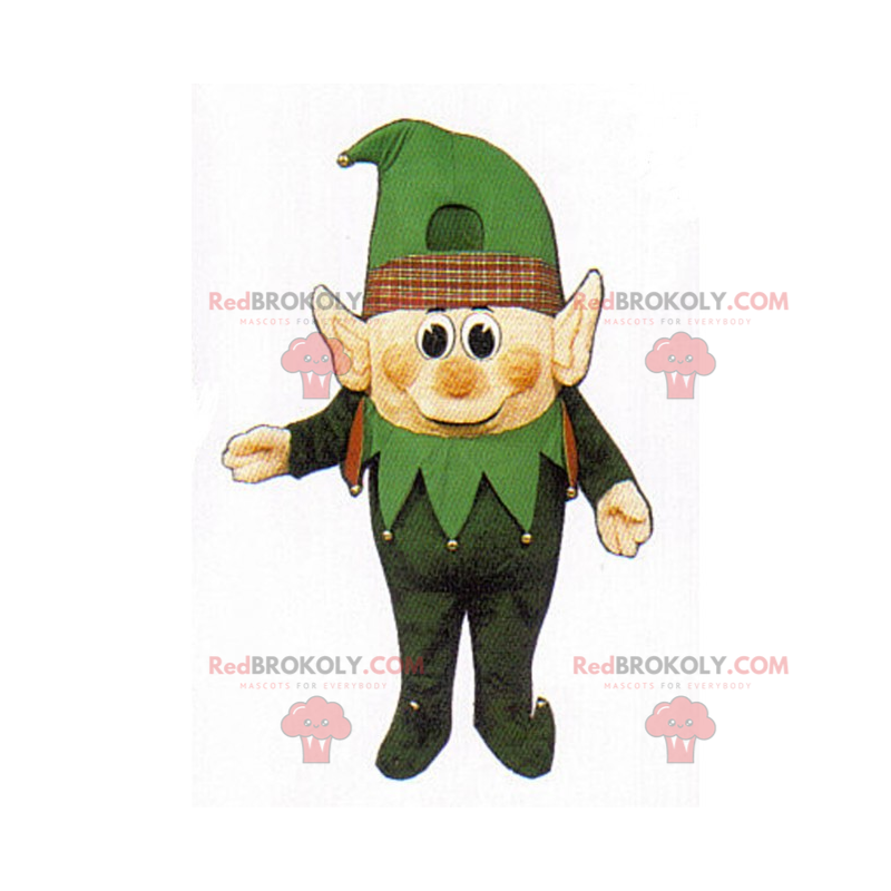 Mascotte de petit elfe - Redbrokoly.com