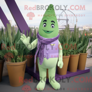 Lavendel Asperges mascotte...