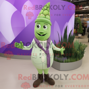 Lavendel Asperges mascotte...