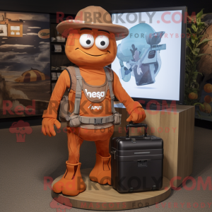 Disfraz de mascota Rust...