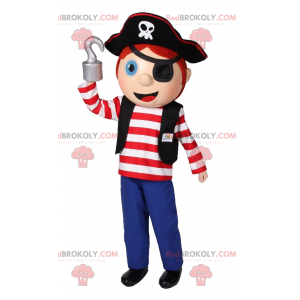 Piraat jongen mascotte - Redbrokoly.com