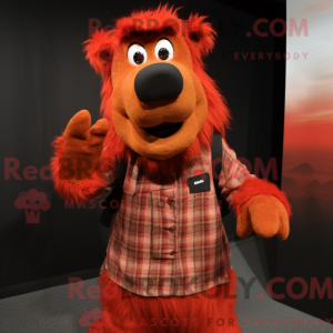 Red Shepard S Pie máscara...