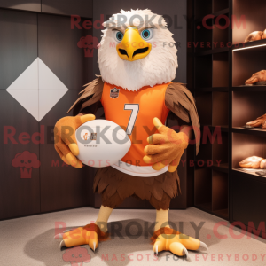 Postava maskota Peach Eagle...