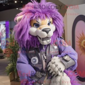 Costume de mascotte de Lion...