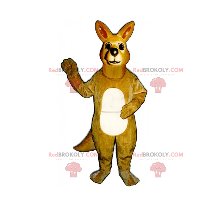 Liten kenguru maskot - Redbrokoly.com