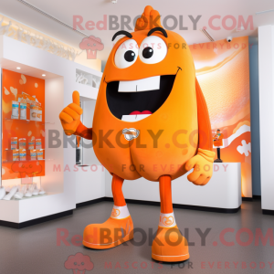 Postava maskota Orange...