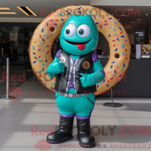 Turkis Donut maskot kostume...