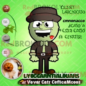 Postava maskota olivového...
