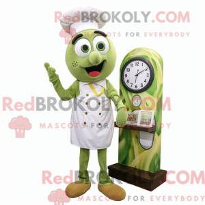 Olive Pesto Pasta mascot...