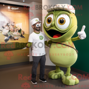 Oliven Pesto Pasta maskot...