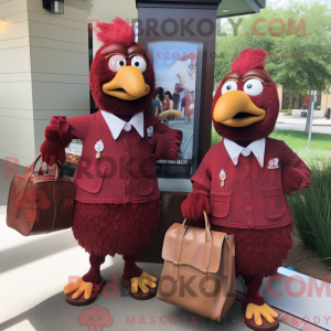 Disfraz de mascota de pollo...