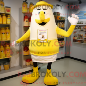 Butelka kremu z musztardą...