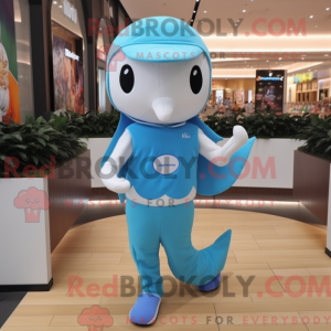 Disfraz de mascota Sky Blue...