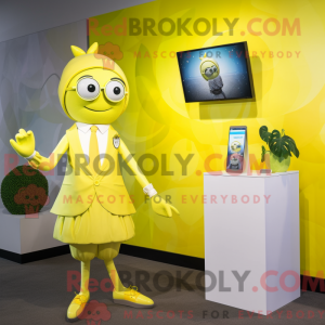 Postava maskota Lemon...