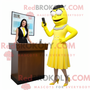 Citrongul Attorney maskot...