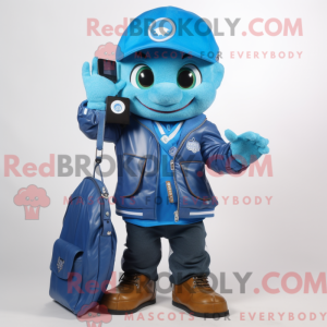 Disfraz de mascota de Blue...