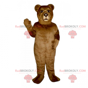 Mascota oso pardo - Redbrokoly.com