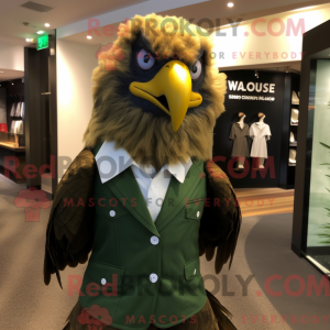 Costume de mascotte d Olive...
