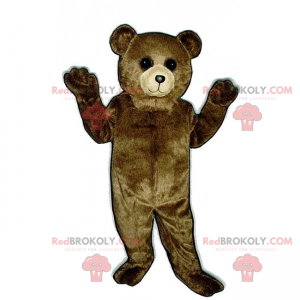 Mascotte dell'orso piccolo - Redbrokoly.com