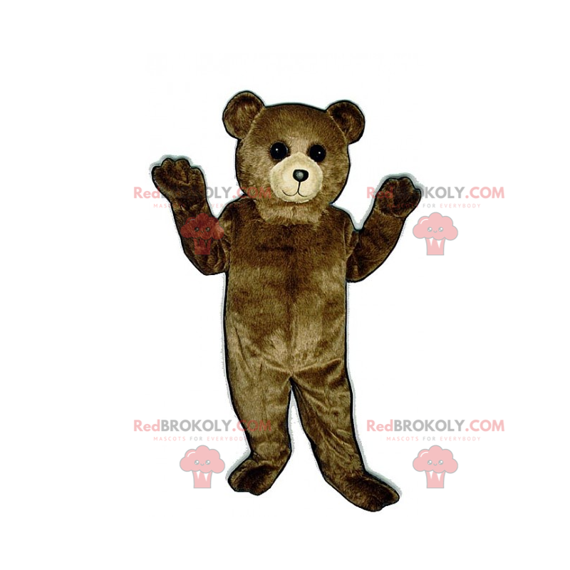 Mascotte de petit ourson - Redbrokoly.com