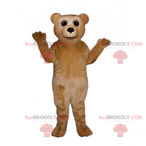 Kleines beige Teddybär Maskottchen - Redbrokoly.com