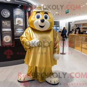 Personaggio mascotte Gold...