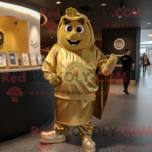Guld Guinness maskot...