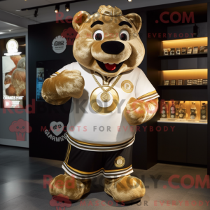Personaggio mascotte Gold...