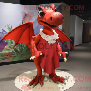 Rød Dimorphodon...