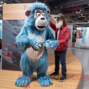 Disfraz de mascota Sky Blue...