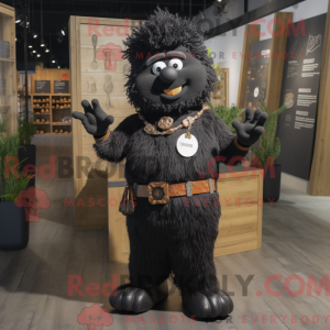 Black King maskot...