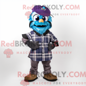 Disfraz de mascota Purple...
